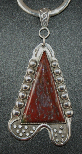 Hessonite Grossularite Garnet Sterling Silver Pendant