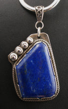 Load image into Gallery viewer, Lapis Lazuli Sterling Silver Pendant
