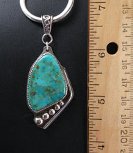 Load image into Gallery viewer, Turquoise Sterling Silver Pendant-20 carats
